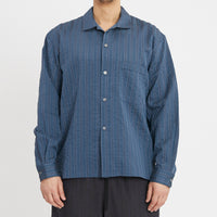 Jam Shirt - Blue Translucent Stripe