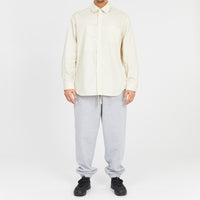 Dexter Shirt - Cream Lux Cotton Poplin