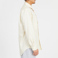 Dexter Shirt - Cream Lux Cotton Poplin