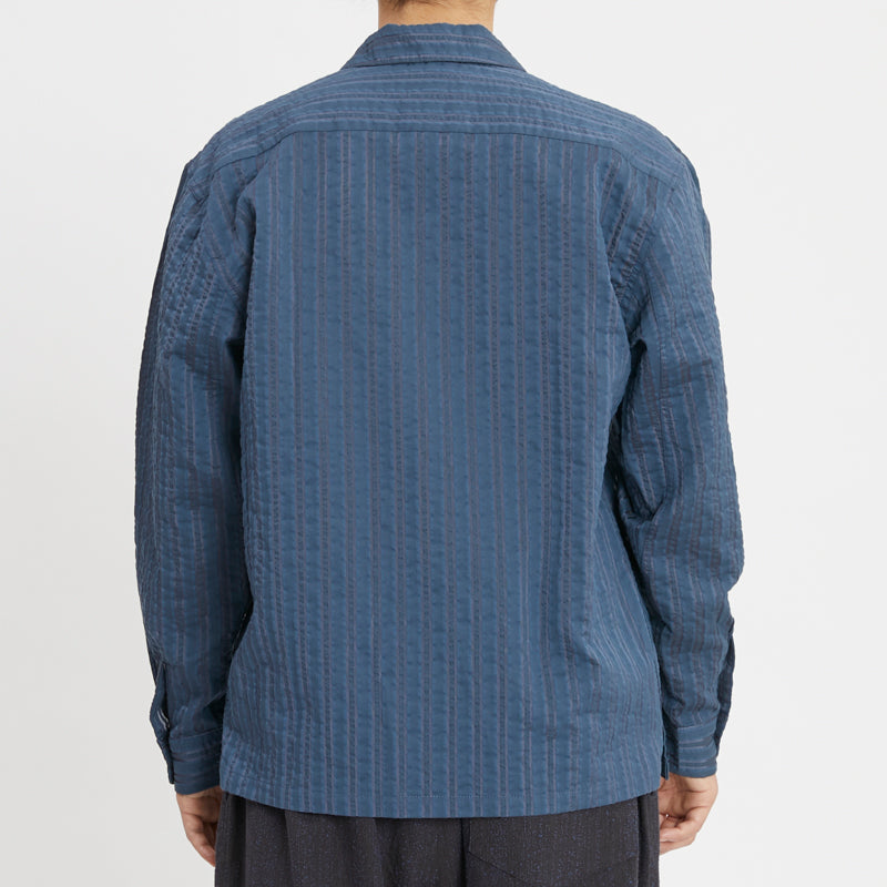 Jam Shirt - Blue Translucent Stripe
