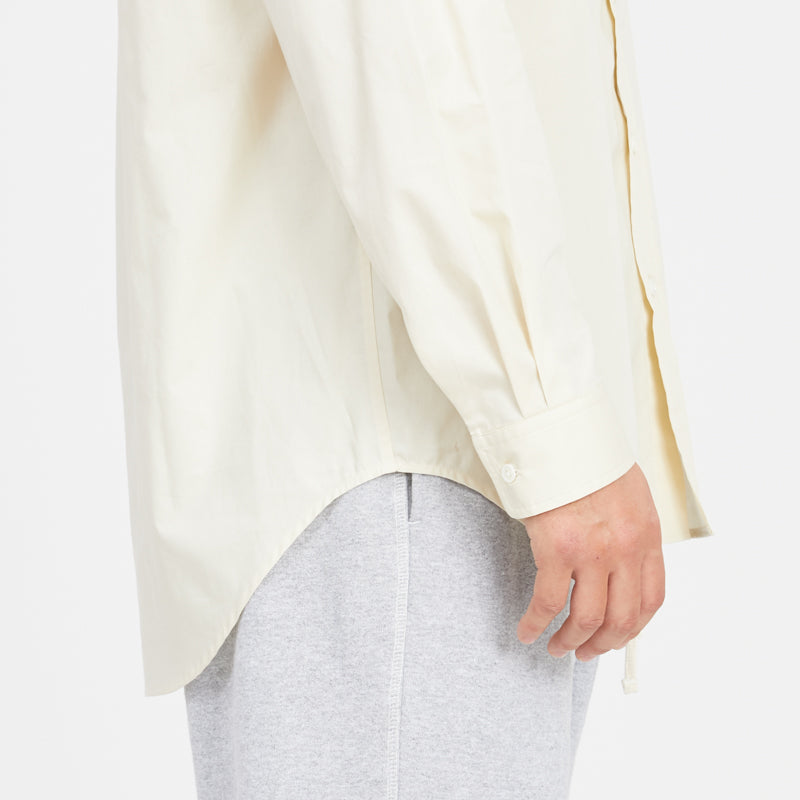 Dexter Shirt - Cream Lux Cotton Poplin
