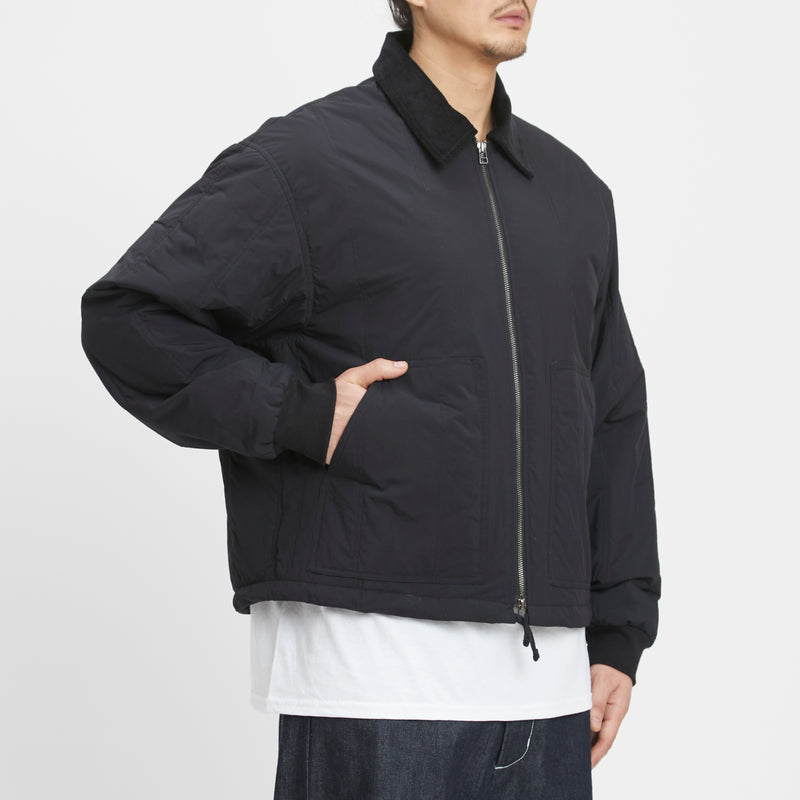 Blitz Jacket - Black Quilted Recycled Nylon