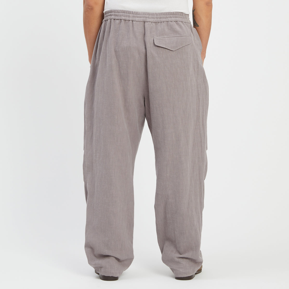 M100 Pant - Grey Ramie