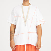 Lanyard Keychain Beige Linen/Cotton