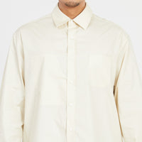 Dexter Shirt - Cream Lux Cotton Poplin