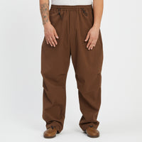 M100 Pant - Brown Puckered Cotton
