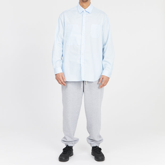 Dexter Shirt - Light Blue Lux Cotton Poplin