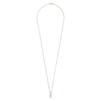 Opal Pendant Sterling Silver Necklace