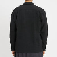 Jam Shirt - Black Puckered
