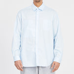 Dexter Shirt - Light Blue Lux Cotton Poplin