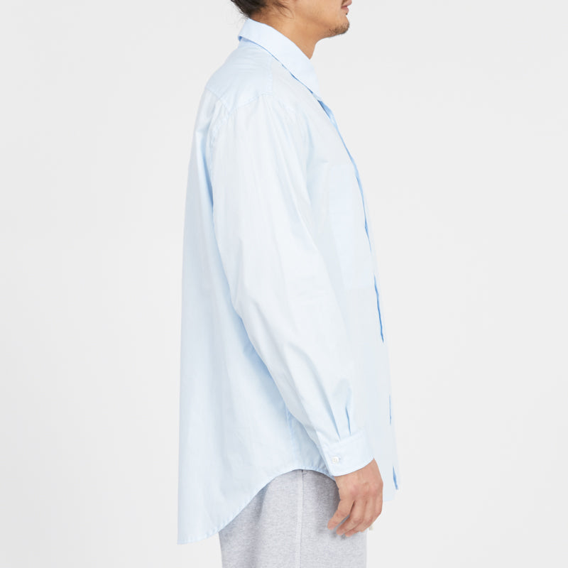 Dexter Shirt - Light Blue Lux Cotton Poplin