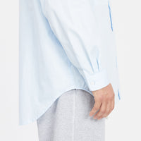 Dexter Shirt - Light Blue Lux Cotton Poplin