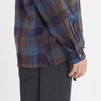 Jam Shirt - Blue & Purple Plaid
