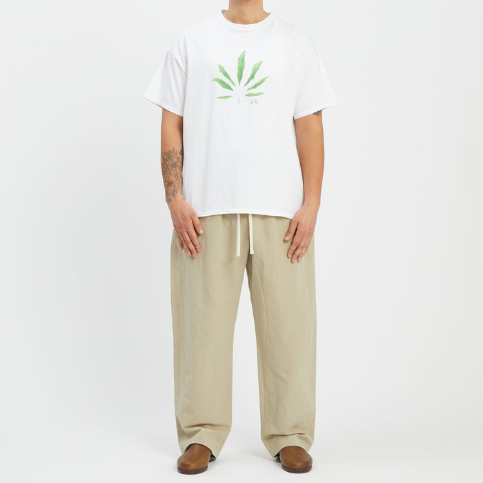 Big Bronco Pant - Beige Linen / Cotton