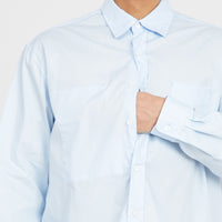 Dexter Shirt - Light Blue Lux Cotton Poplin