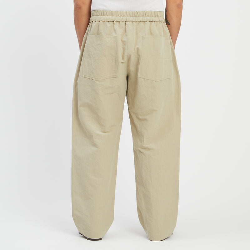 Big Bronco Pant - Beige Linen / Cotton