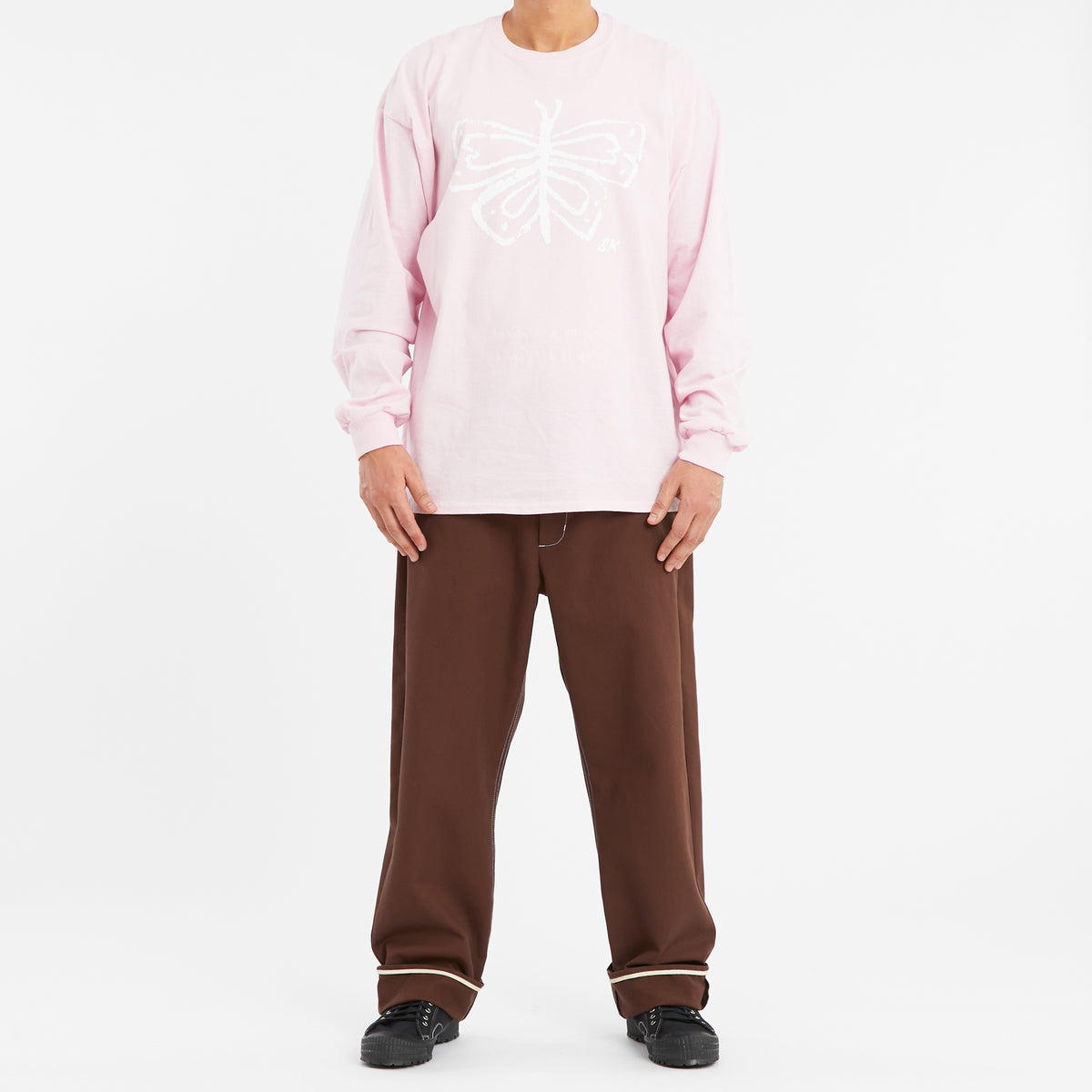 Ranch Pant - Brown Cotton Twill WR/SR