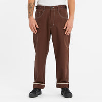 Ranch Pant - Brown Cotton Twill WR/SR