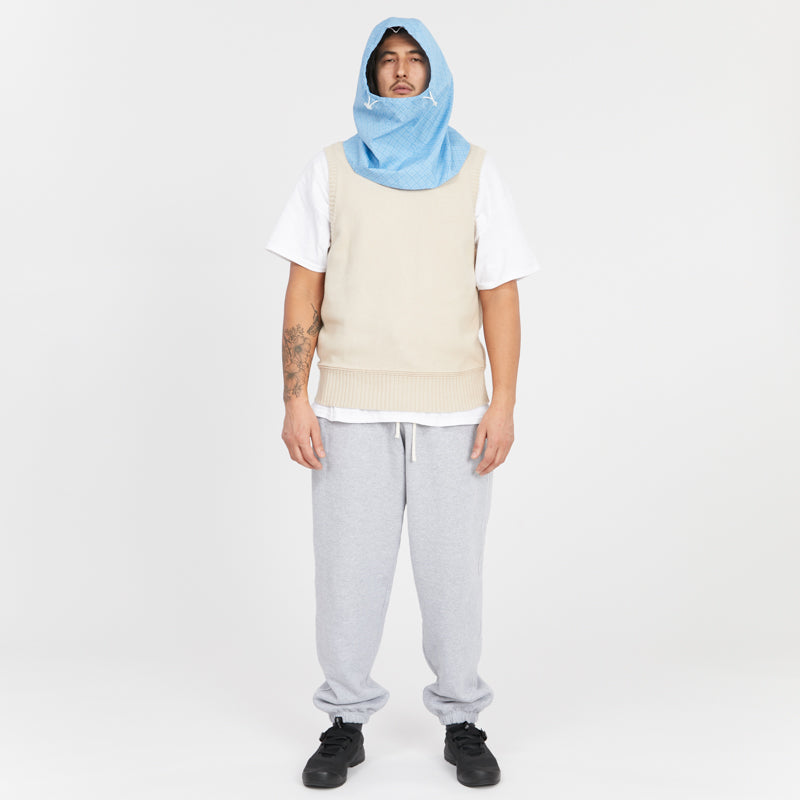Hood - Light Blue Foulard Cotton