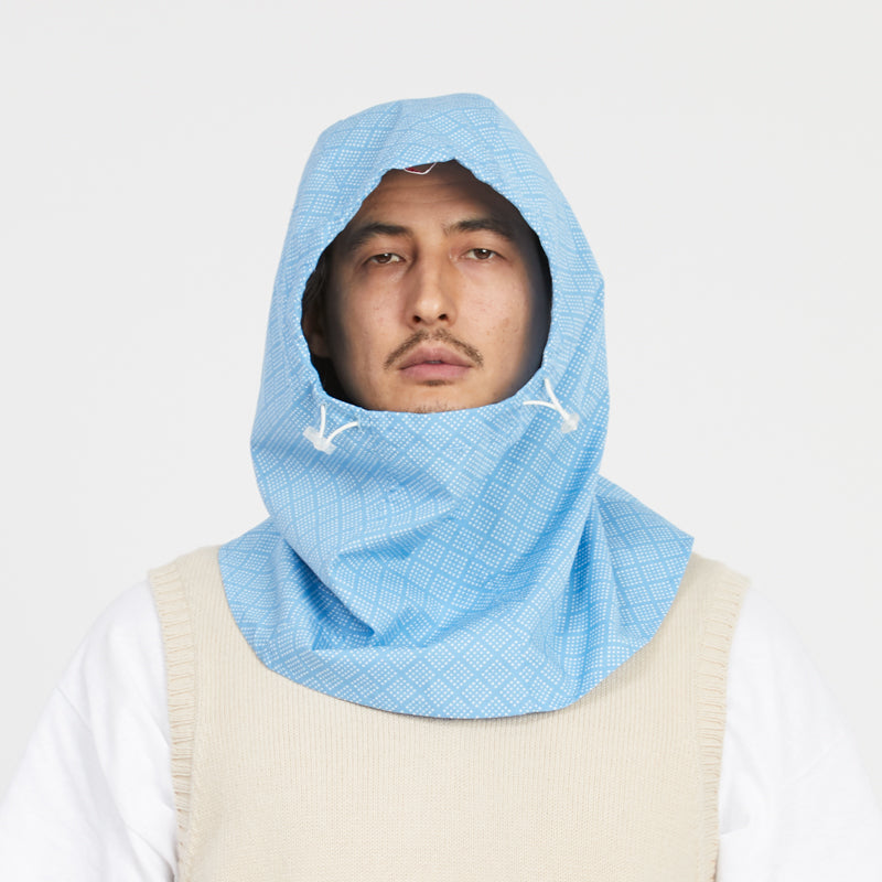Hood - Light Blue Foulard Cotton