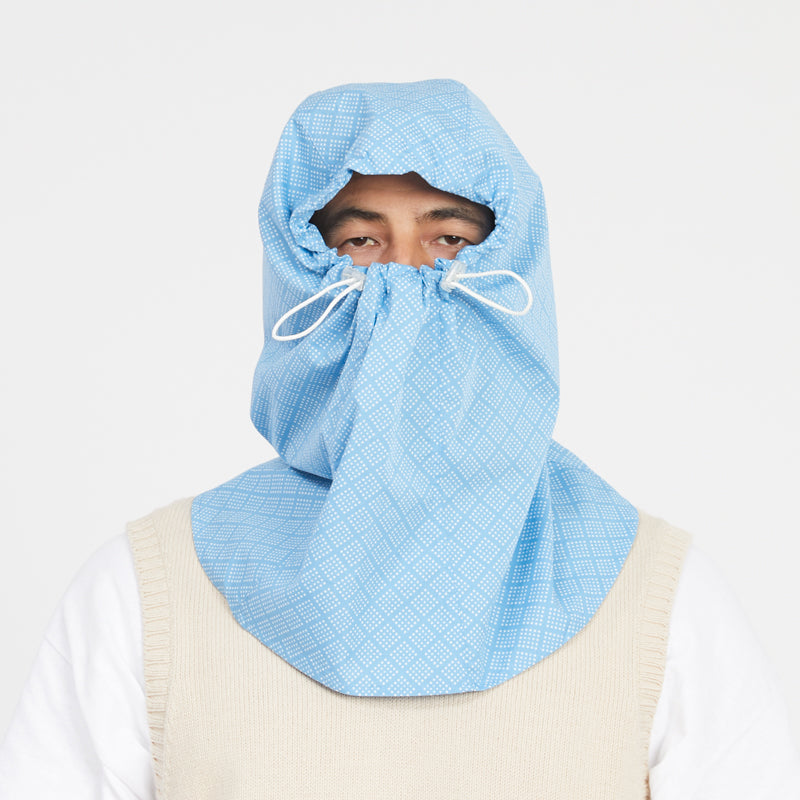 Hood - Light Blue Foulard Cotton