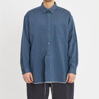 Langston Shirt - Blue Translucent Stripe