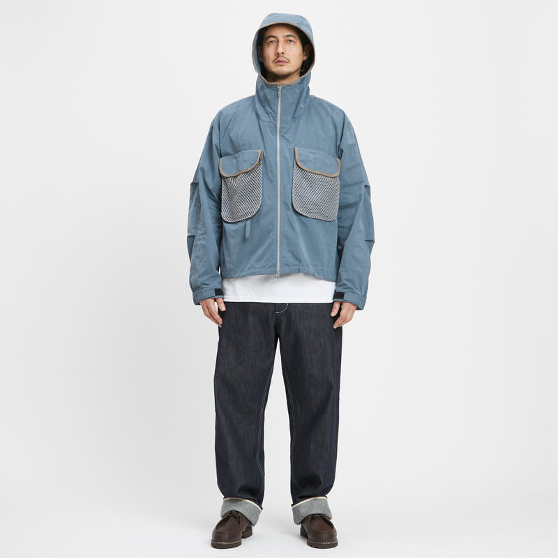 Wading Jacket - Cool Grey Cotton/Nylon