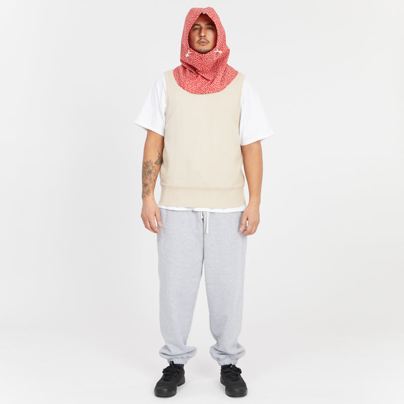 Hood - Red Floral Cotton