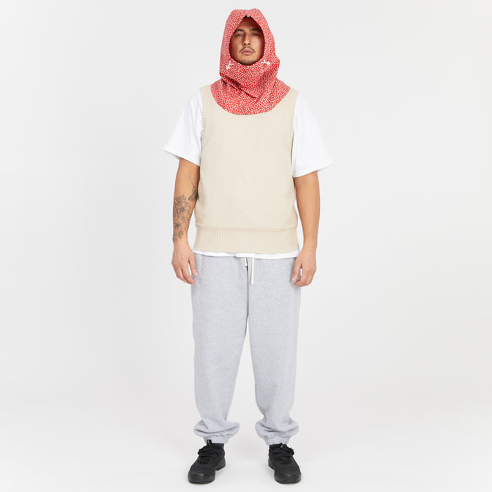 Hood - Red Floral Cotton