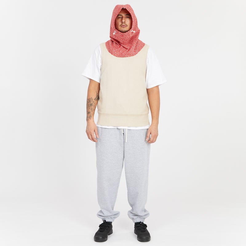 Hood - Red Floral Cotton