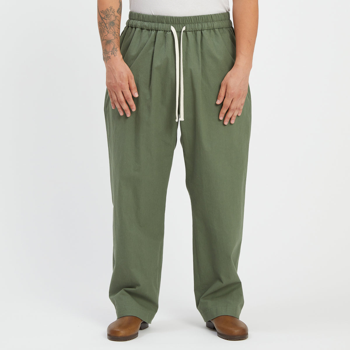 Big Bronco Pant - Olive Cotton
