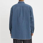 Langston Shirt - Blue Translucent Stripe