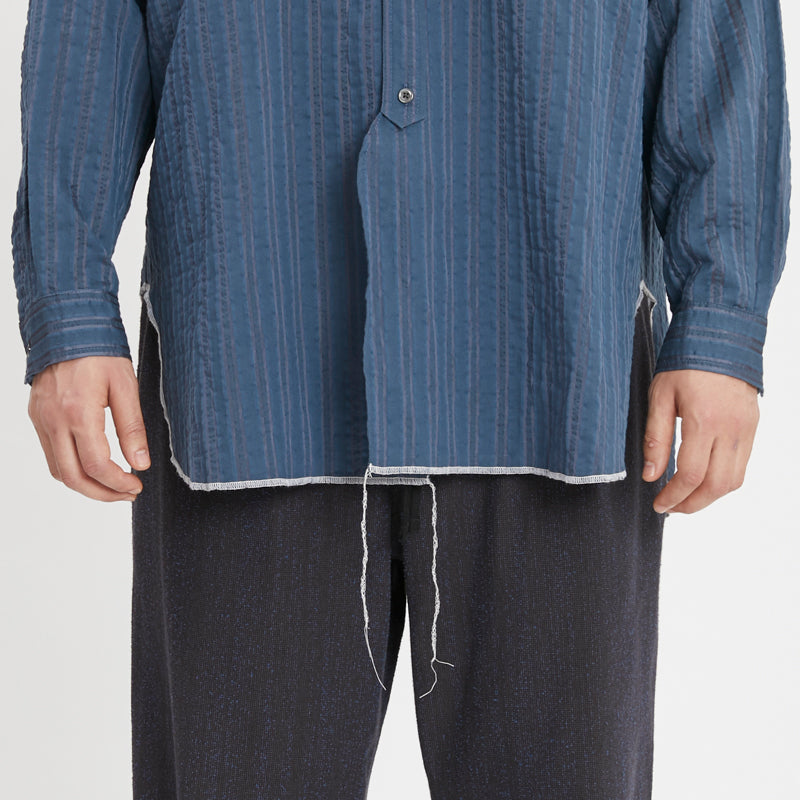 Langston Shirt - Blue Translucent Stripe