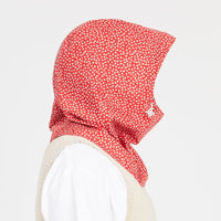 Hood - Red Floral Cotton