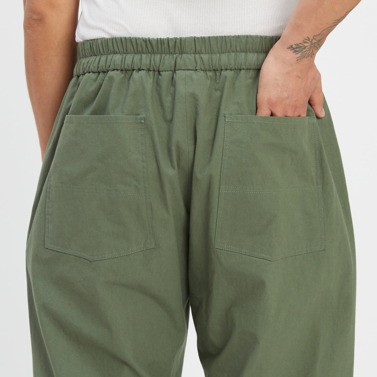 Big Bronco Pant - Olive Cotton