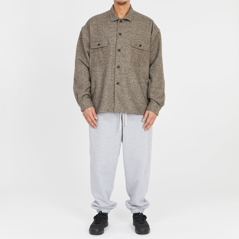Park Shirt/Jacket - Brown Speckled Flannel