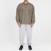 Park Shirt/Jacket - Brown Speckled Flannel