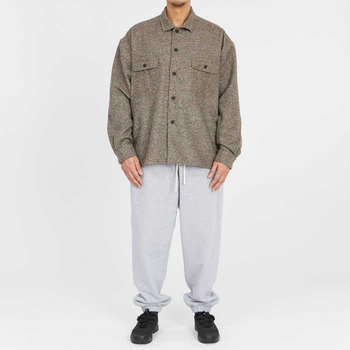 Park Shirt/Jacket - Brown Speckled Flannel