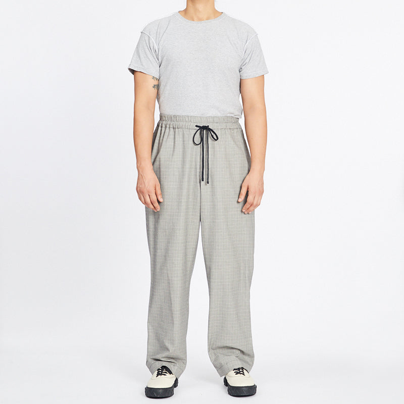 Coma Pant (wide fit) - Glen Check