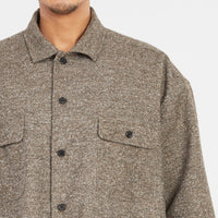 Park Shirt/Jacket - Brown Speckled Flannel