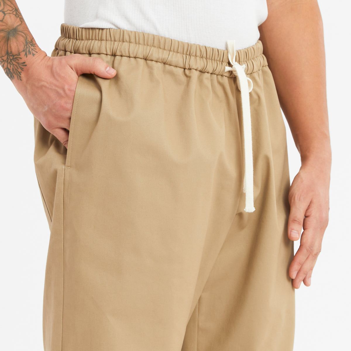 Lodge Pant - Organic Khaki Twill