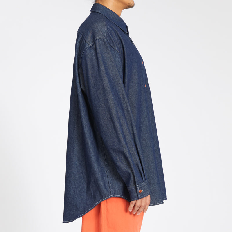 Savant Shirt - Indigo Denim Cotton