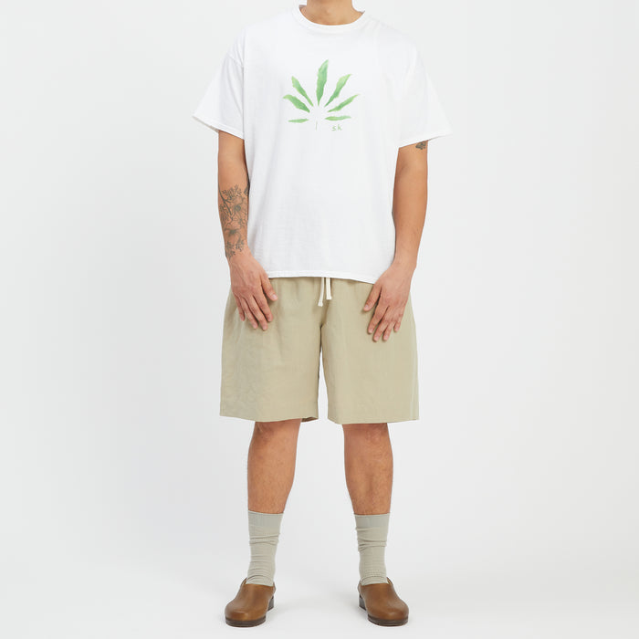 Barrack Short - Beige Linen / Cotton