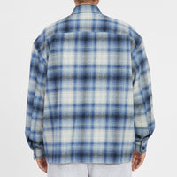 Park Shirt/Jacket - Blue Plaid Flannel