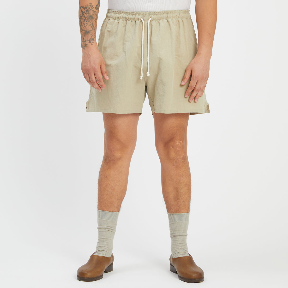 MT Short - Beige Linen / Cotton
