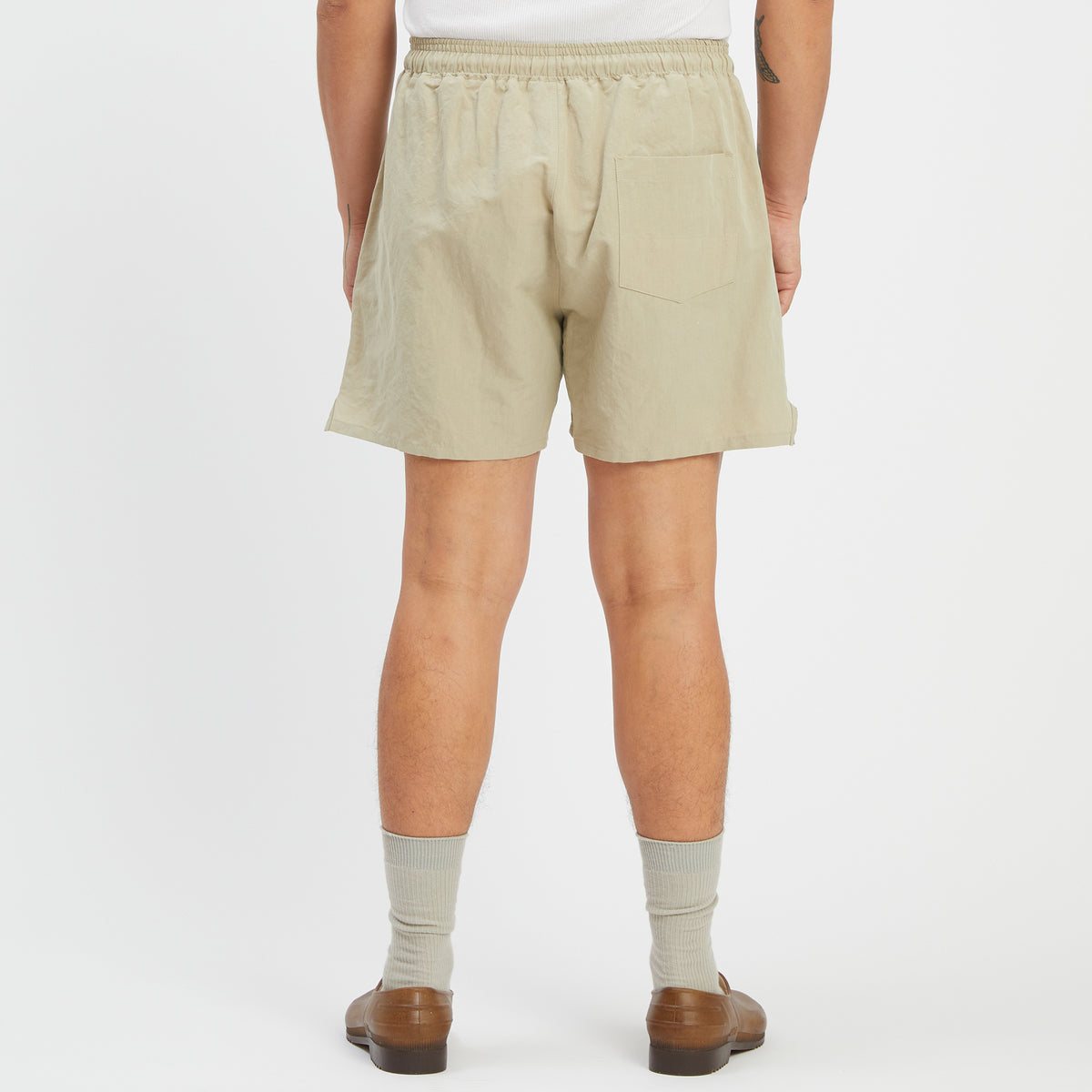 MT Short - Beige Linen / Cotton