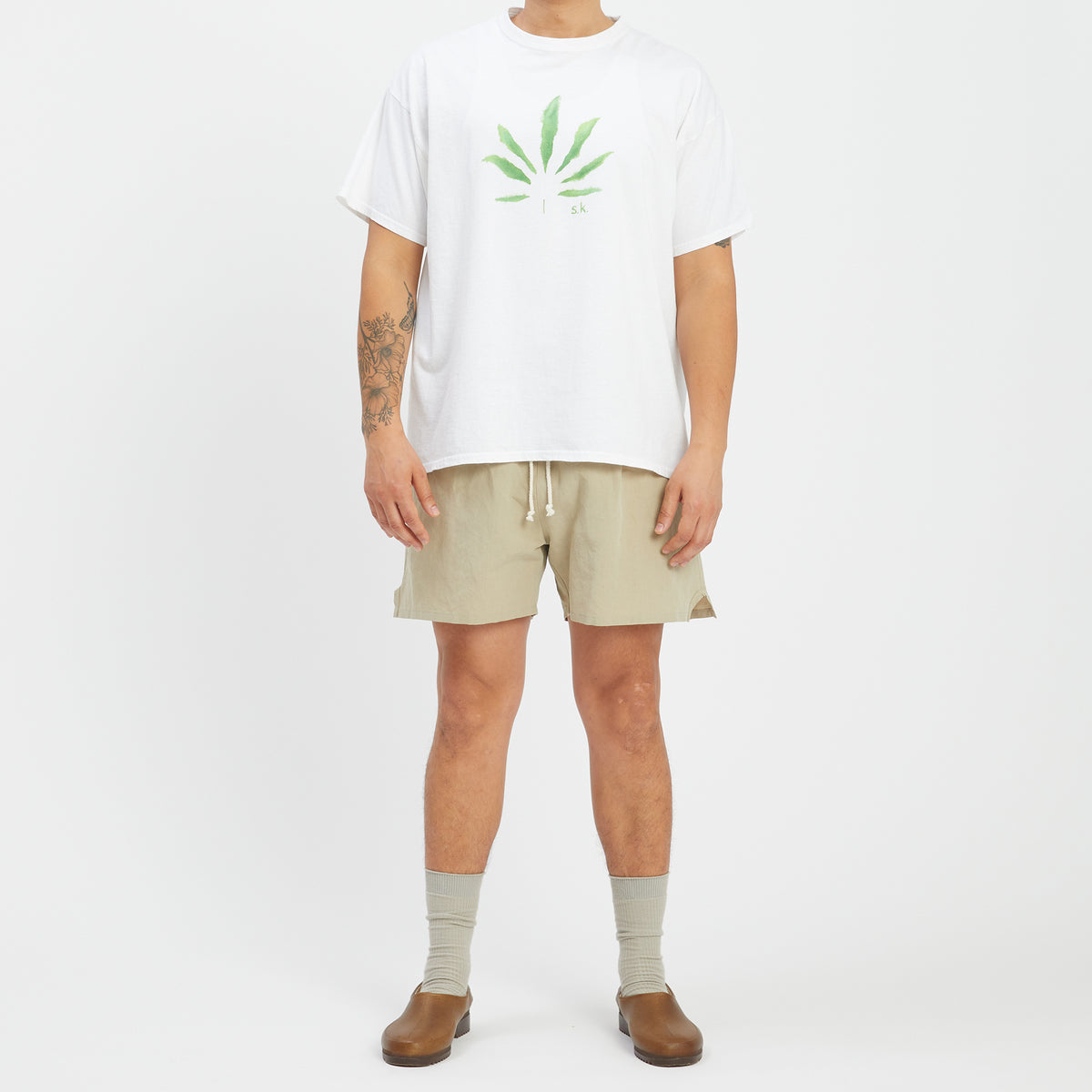 MT Short - Beige Linen / Cotton