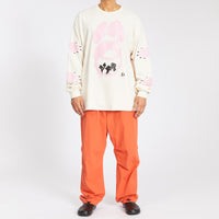 'Food of the Gods' LS T-Shirt - Natural Cotton