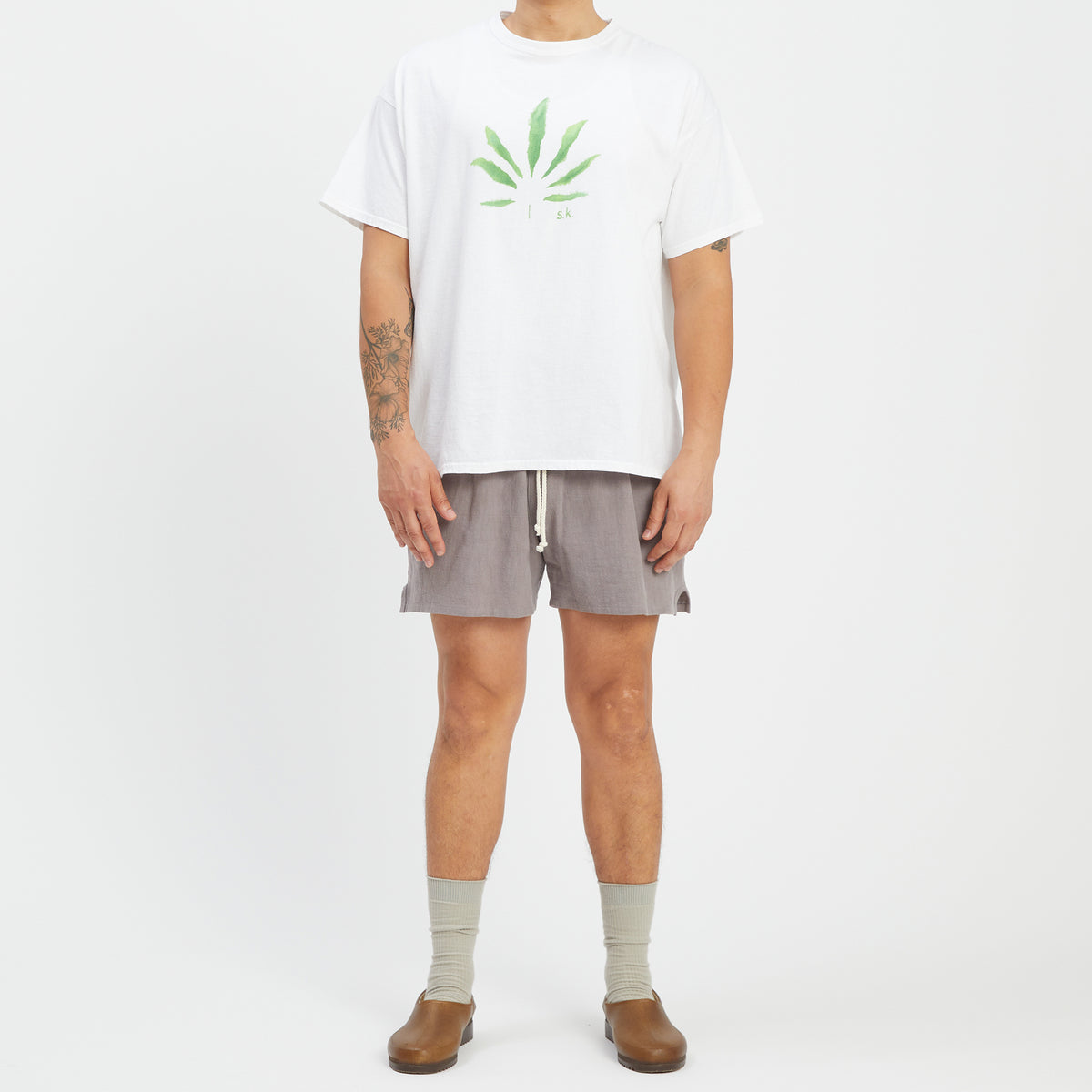 MT Short - Grey Ramie