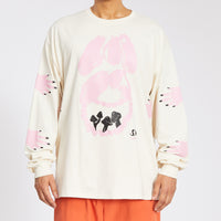 'Food of the Gods' LS T-Shirt - Natural Cotton